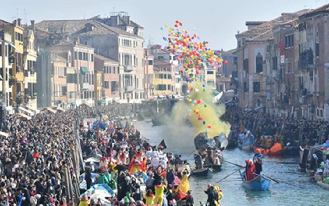 Carnevale a Venezia. Non se ne può più.