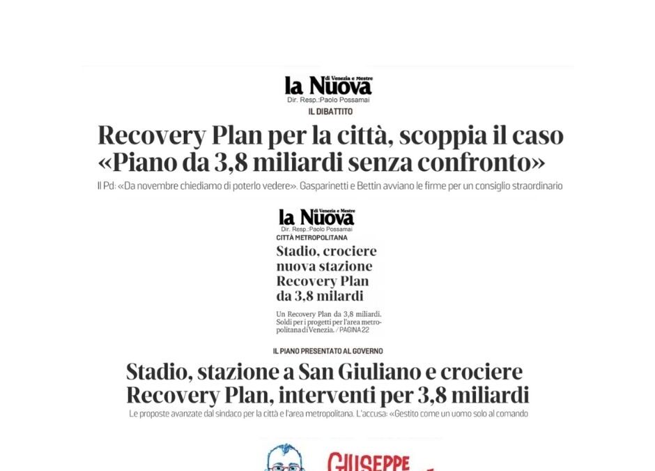 Un recovery plan scritto per partenogenesi